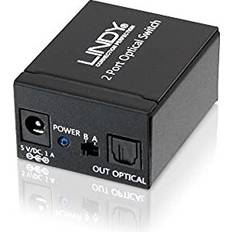 Lindy Optical Toslink Switch 2-vägs