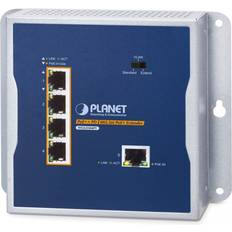 WGS-E304PT IP30 Industrial 1-Port 95W PoE To 4-Port Extender