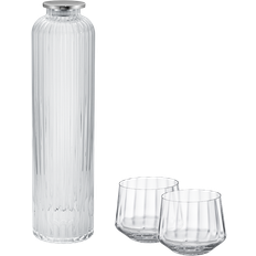 Georg Jensen Vattenkaraffer Georg Jensen Bernadotte Set Karaff Med Glas Blyfritt Kristallglas Vattenkaraff