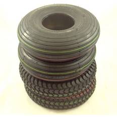 Cheng Shin Set of 4 Black 3.00-4 Pneumatic Tyres