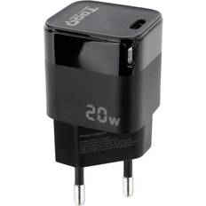 Tooq TQWC-PD20 Black 20W Wall Charger