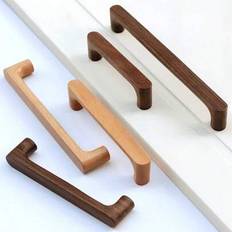 Shein Nordic Wooden Cabinet Handle Cupboard Door Knob