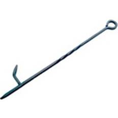 Poker EDM Hook Black Metal 7 x 0.8 x 45.5 cm