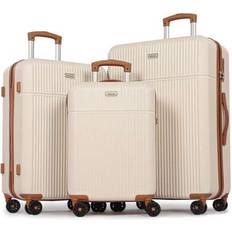 Suitcase Sets Shein Luggage Sets 3 ABS Hard Shell Lightweight Trolley