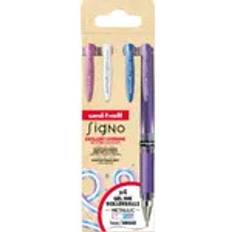 Gelpennor på rea Uniball Signo Gel Ink Penne 4 Stk