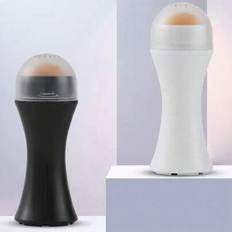 Volcanic Face Rollers Shein 2-In-1 Volcanic Stone Oil Absorbing Facial Roller