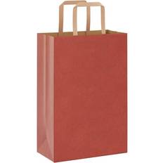 Corrugated Pads & Sheets vidaXL Paper Bags 50 pcs with Handles 21x11x31 cm
