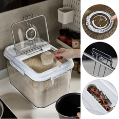 Large Airtight Pet Dry Food Container