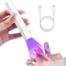 Nail Lamps Shein UV LED Nail Lamp Handheld 3W Lamp - Flash