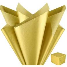 Shein 20pcs Metallic Gold Tissue Paper 14 x 20 Inch
