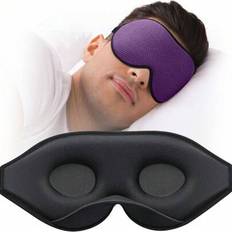 Sleep Masks Shein Sleep Mask For Side Sleeper 3D Dark Purple