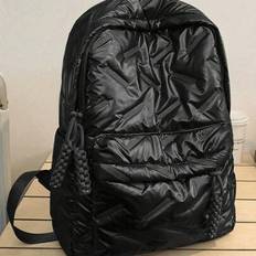 Stripes Backpacks Shein Classic College Style Is Versatile Multi-Pocket Backpack - Solid Color