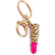 Lompakot ja Avaimenperät Wosawe Crystal Makeup Lipstick Keyring Rhinestone Purse Bag Charm - Gift