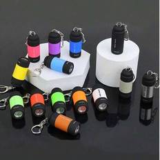 Torches Shein 3pcs Mini Keychain LED Flashlight