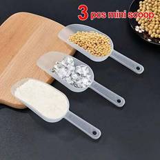 Plastic Ice Cream Scoops Shein 3pcs Plastic Small Candy Scoop Ice Cream Scoop