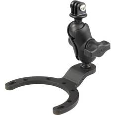 Large Gas Tank Mount Black 0.625