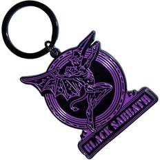 Lompakot ja Avaimenperät Daemon Emblem Keyring - Black/Purple