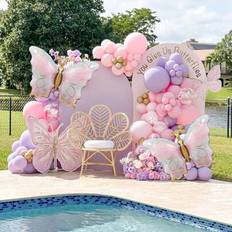 Animal & Character Balloons Shein 145pcs Elegant Butterfly Balloon Set