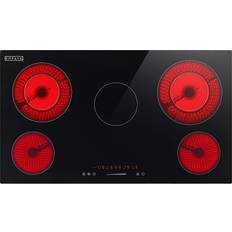 Cooktops Empava EPA-36REC14 36-in 5 Burner Electric Cooktop