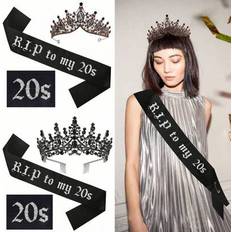 Shein R.I.P To My 20s Birthday Sash