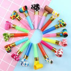 Party Supplies Shein Party Blower Colorful Birthday Noisemakers