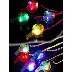 Party Photo Props, Party Hats & Sashes Shein 13pcs LED Light Up Whistle Random Color