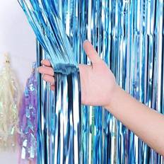 Doorway Party Curtains Shein Blue Red Beaded Curtain Party Decorations