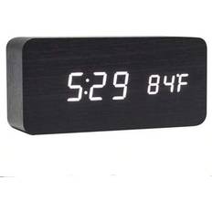 Alarm Clocks Shein LED Black Digital Alarm Clock