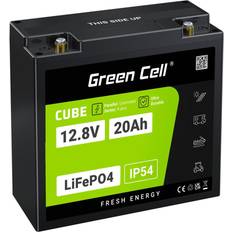Green Cell Högpresterande Batteri LFPGC12V20AH 256 Wh 20 Ah