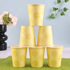 Paper Paper Cups Shein Summer Lemon Paper Cups Set 10pcs 20pcs 40pcs