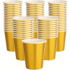 Shein Golden Disposable Paper Cups 10pcs 20pcs 50pcs