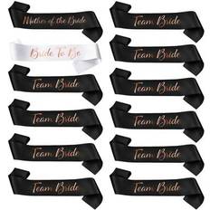 Shein Elegant Rose Golden Foil Bachelorette Sash Set