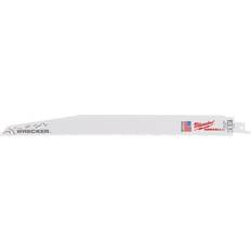 Power Saws Milwaukee Sawzall Reciprocating Saw Blade Wrecker 300mm 7 11TPI 5 Pack