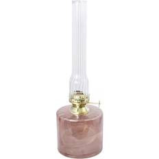 Pink Olielamper Strömshaga Kerosene Lamp Elvira Big Petroleumslygte Olielampe