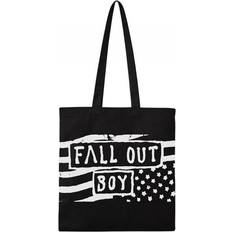 Sacs en tissu Fall Out Boy Flag Cotton Tote Bag - Noir/Blanc