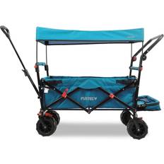 Utility Wagons Fuxtec Beach Folding Wagon Hand Cart CTB800