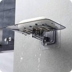 Shein Transparent Adhesive Wall-Mounted Soap Dish