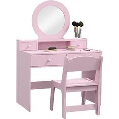 Aiyaplay Kids Dressing Table Set Pink