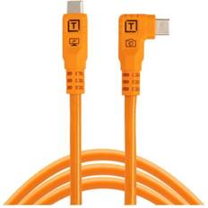 Tether Tools Pro Optima 10G USB-C To Right Angle Cable 1.8m