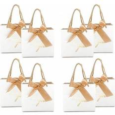 Shein 10pcs White Gift Bags With Handles