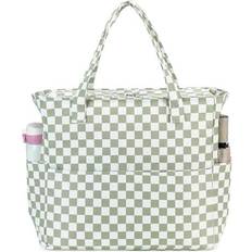 Handbags Shein Waterproof Beach Tote Pool Bag With Wet Compartment - For Weekender Travel