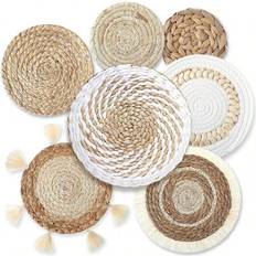 Shein Boho Basket Seagrass Rattan Wall Decor