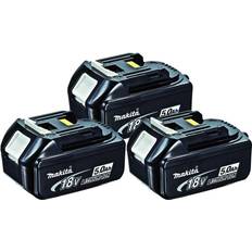 Makita Batteries Batteries & Chargers Makita BL1850BX3 18V LXT Li-Ion Battery 196673-6 Pack