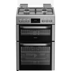 Hotpoint HDG6GDCX 60cm Gas Cooker Stainless Steel
