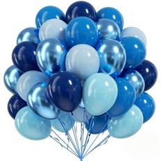 Blue Latex Balloons Shein 53pcs Metal Blue Balloons Navy Kit