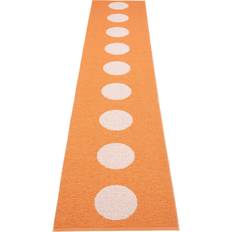 Pappelina Orange Mattor & Fällar Pappelina Vera Pop Matta 70x360 Pale Pearl Rosa, Orange cm
