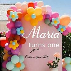 Birthdays Decals & Wall Decorations Shein Happy Birthday Decal For Balloon Arch