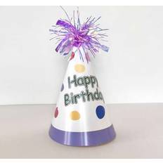 Birthdays Party Hats Shein 6pcs Shiny Metal Wire Decoration Birthday Hat