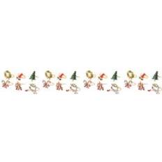 Napkin Rings Tlily 24 Pieces Christmas Rings Sets Napkin Ring
