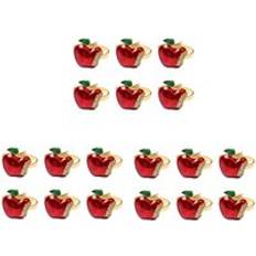 Napkin Rings Tlily Rings Set of 18 Round Red Apple Napkin Ring